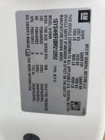 1GYS4HEF0BR212852 - 2011 CADILLAC ESCALADE ESV LUXURY CREAM photo 13