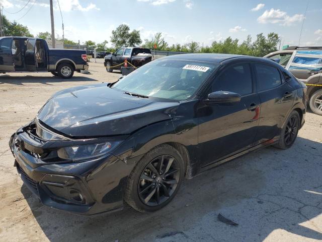 SHHFK7H87LU208081 - 2020 HONDA CIVIC EXL შავი ფოტო 1