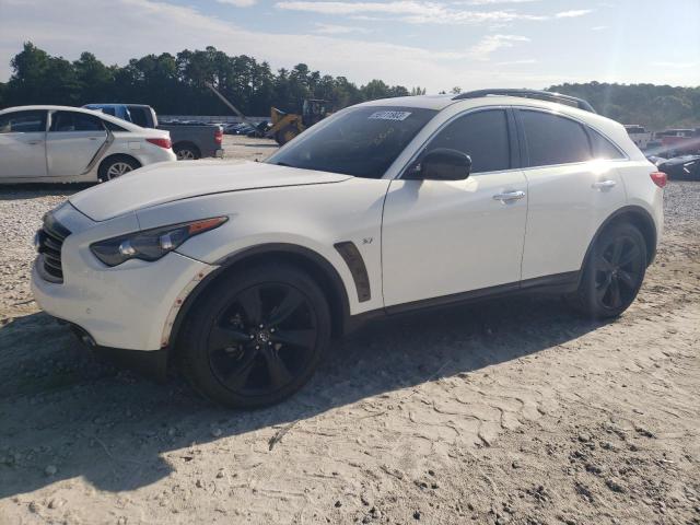 JN8CS1MU7FM382141 - 2015 INFINITI QX70 WHITE photo 1