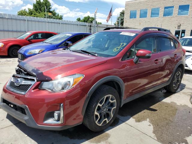 JF2GPALC5GH296992 - 2016 SUBARU CROSSTREK LIMITED BURGUNDY photo 1