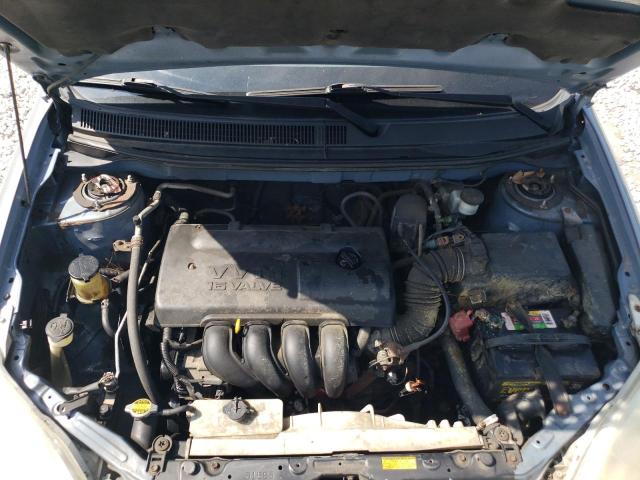 2T1KR32E73C767122 - 2003 TOYOTA COROLLA MA XR BLUE photo 11