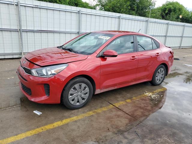 3KPA24AD1LE328871 - 2020 KIA RIO LX RED photo 1