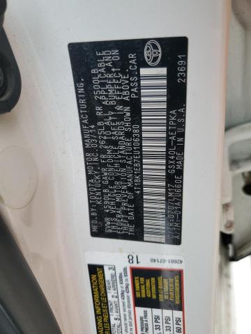 4T1BK1EB7EU106380 - 2014 TOYOTA AVALON BASE WHITE photo 12