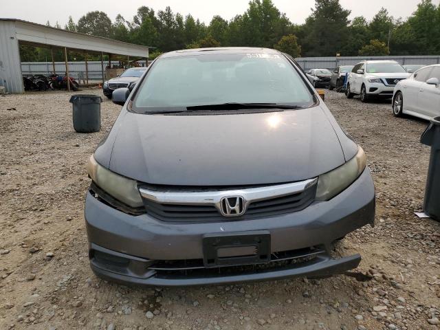 19XFB2F9XCE333467 - 2012 HONDA CIVIC EXL GRAY photo 5