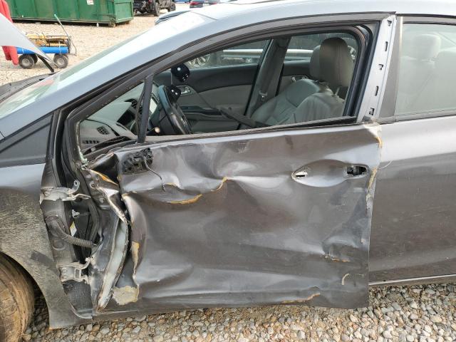 19XFB2F9XCE333467 - 2012 HONDA CIVIC EXL GRAY photo 7