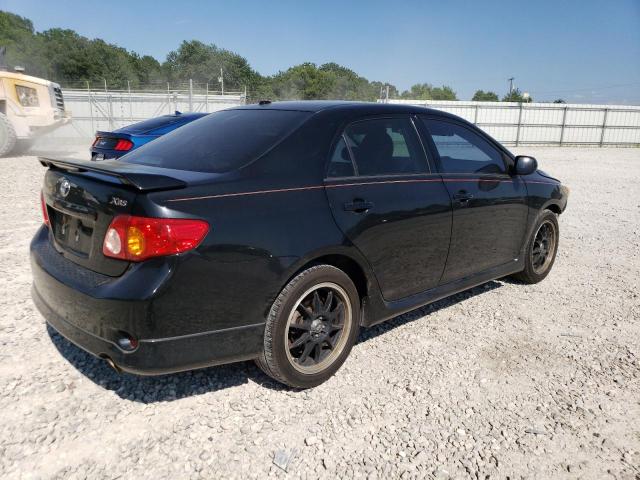 1NXBE40EX9Z002496 - 2009 TOYOTA COROLLA XRS BLACK photo 3