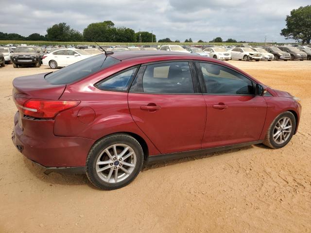 1FADP3F25GL401971 - 2016 FORD FOCUS SE RED photo 3