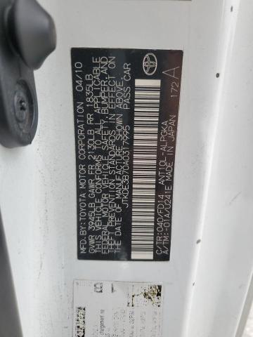 JTKDE3B70A0317995 - 2010 TOYOTA SCION TC Ağ foto 12