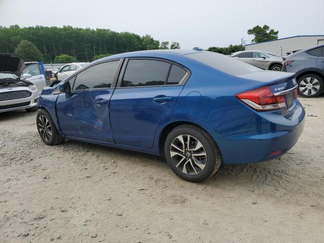 19XFB2F90DE237736 - 2013 HONDA CIVIC EXL BLUE photo 2
