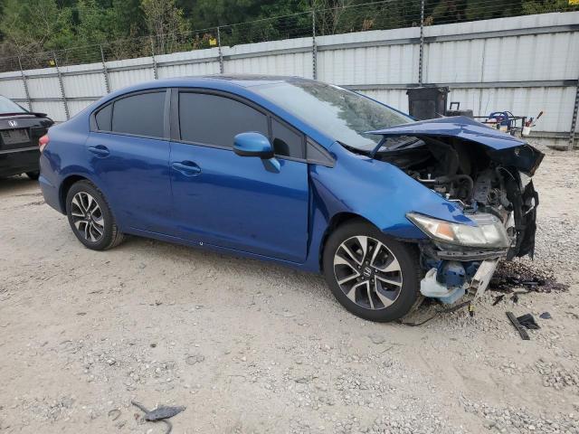 19XFB2F90DE237736 - 2013 HONDA CIVIC EXL BLUE photo 4