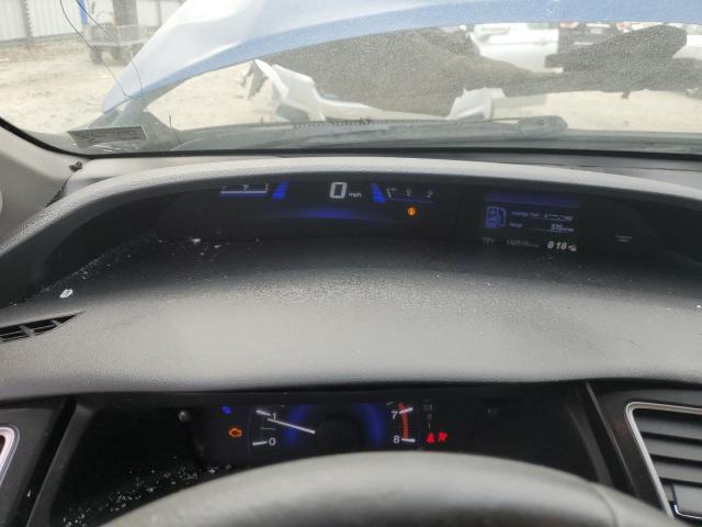 19XFB2F90DE237736 - 2013 HONDA CIVIC EXL BLUE photo 9