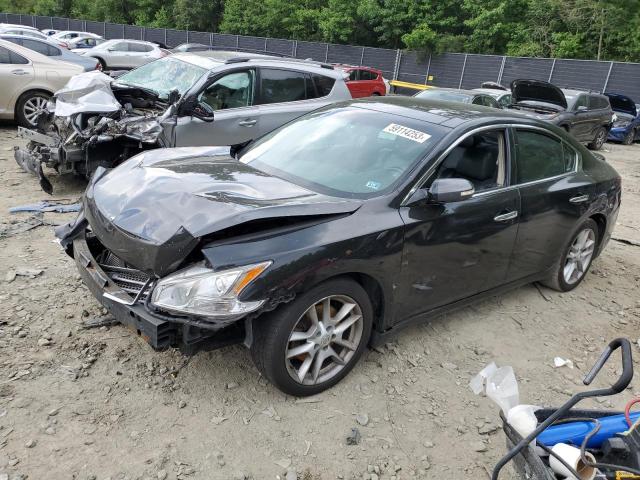 1N4AA5AP1AC845052 - 2010 NISSAN MAXIMA S BLACK photo 1