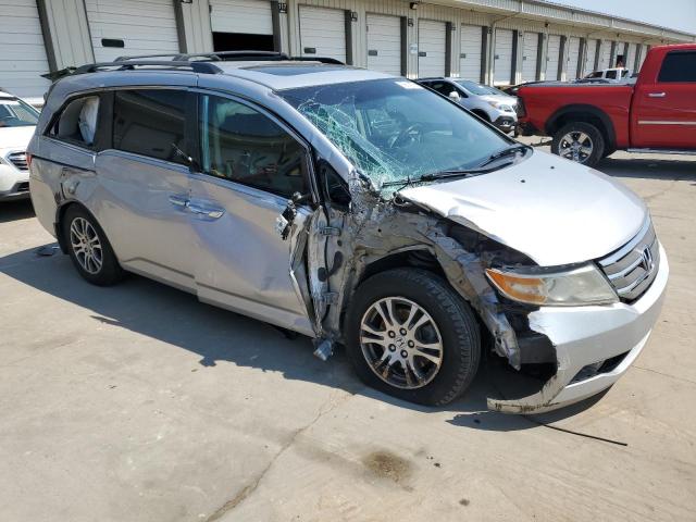 5FNRL5H60CB043022 - 2012 HONDA ODYSSEY EXL SILVER photo 4