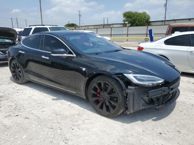 5YJSA1E46KF331936 - 2019 TESLA MODEL S Սև լուսանկար 4