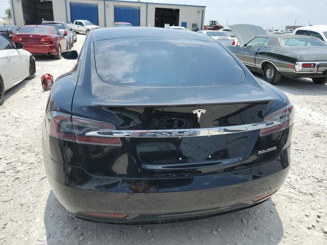 5YJSA1E46KF331936 - 2019 TESLA MODEL S Սև լուսանկար 6