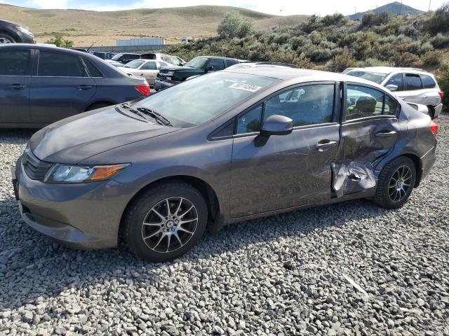 19XFB2F59CE082471 - 2012 HONDA CIVIC LX GRAY photo 1