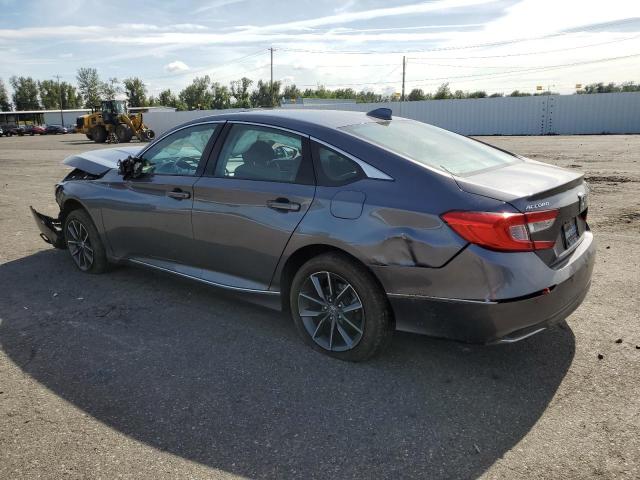 1HGCV1F59MA044023 - 2021 HONDA ACCORD EXL GRAY photo 2