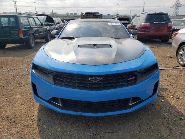 1G1FF1R77N0102443 - 2022 CHEVROLET CAMARO LT1 BLUE photo 5