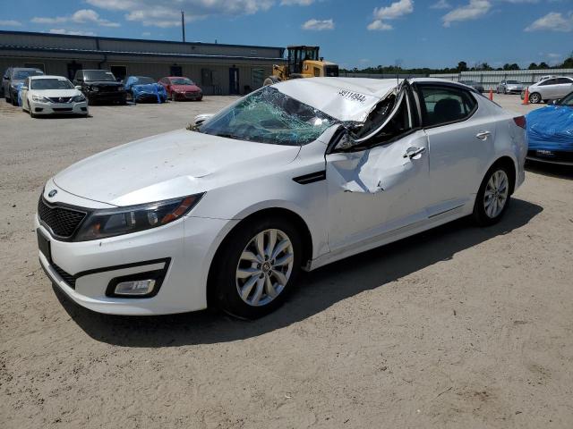 KNAGM4A70F5614402 - 2015 KIA OPTIMA LX WHITE photo 1