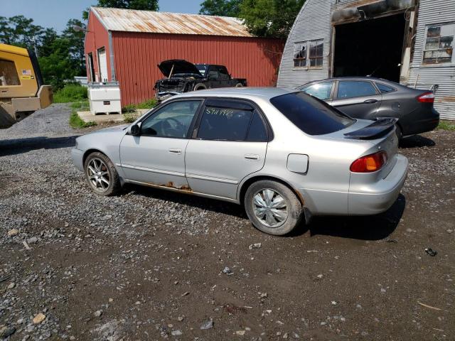 2T1BR18E8YC344617 - 2000 TOYOTA COROLLA VE SILVER photo 2