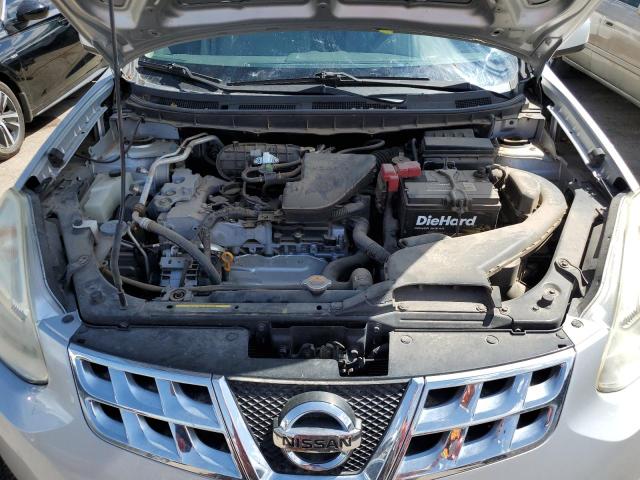 JN8AS5MT5DW020056 - 2013 NISSAN ROGUE S SILVER photo 11