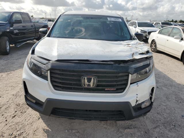 5FPYK3F10MB016177 - 2021 HONDA RIDGELINE SPORT WHITE photo 5