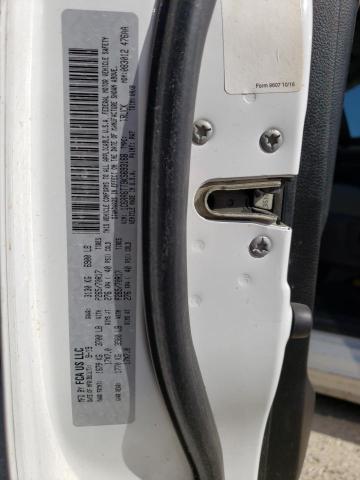 1C6RR6TT9KS693168 - 2019 RAM 1500 CLASS SLT Ақ фото 12