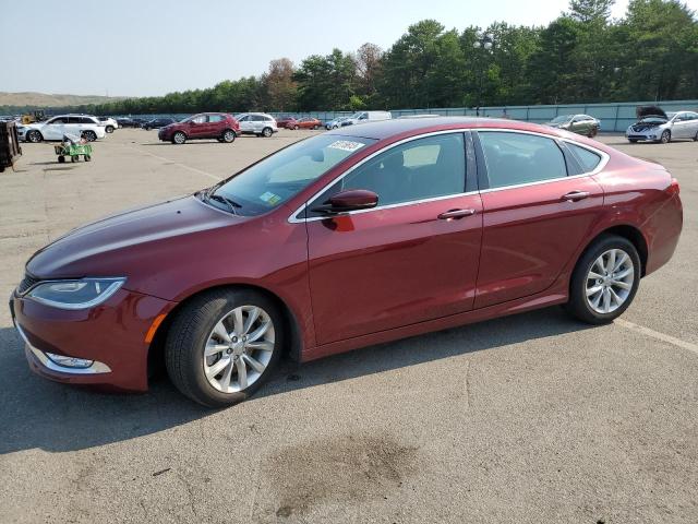 1C3CCCCG3FN586336 - 2015 CHRYSLER 200 C RED photo 1