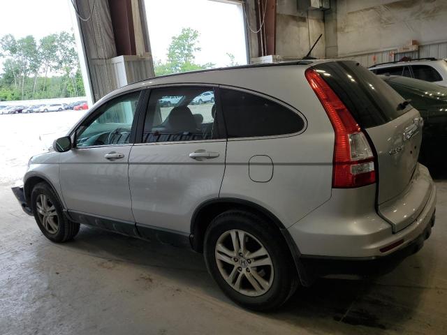 5J6RE3H73AL047903 - 2010 HONDA CR-V EXL SILVER photo 2