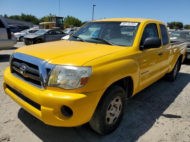 5TETX22N37Z331484 - 2007 TOYOTA TACOMA ACCESS CAB ყვითელი ფოტო 1