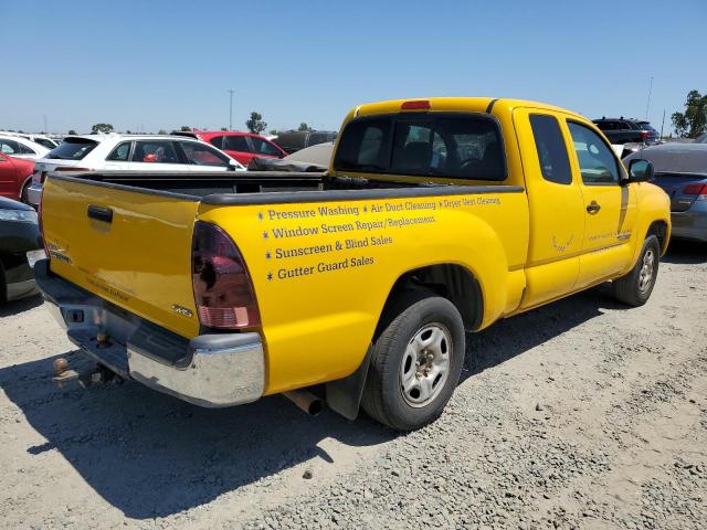5TETX22N37Z331484 - 2007 TOYOTA TACOMA ACCESS CAB ყვითელი ფოტო 3