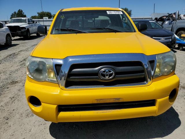 5TETX22N37Z331484 - 2007 TOYOTA TACOMA ACCESS CAB ყვითელი ფოტო 5