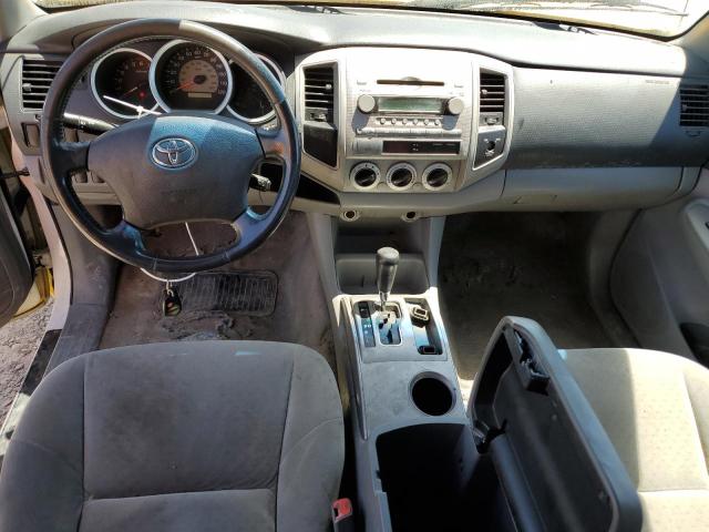 5TETX22N37Z331484 - 2007 TOYOTA TACOMA ACCESS CAB ყვითელი ფოტო 8