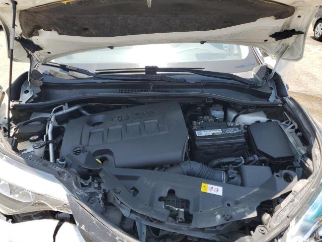 JTNKHMBX9L1072103 - 2020 TOYOTA C-HR XLE WHITE photo 12