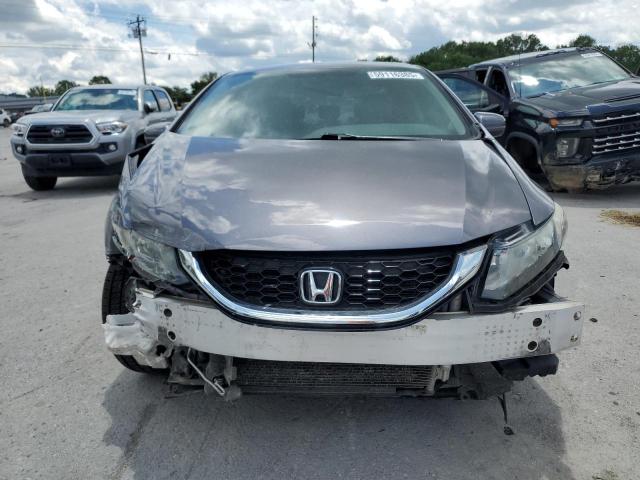 19XFB2F92EE050726 - 2014 HONDA CIVIC EXL GRAY photo 5