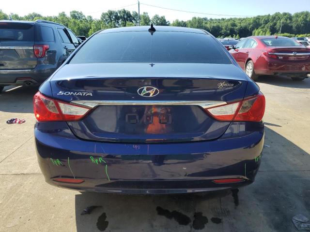 5NPEB4AC2CH396469 - 2012 HYUNDAI SONATA GLS BLUE photo 6