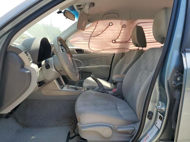 JF2SH6BC1AH800970 - 2010 SUBARU FORESTER XS Синій фото 7