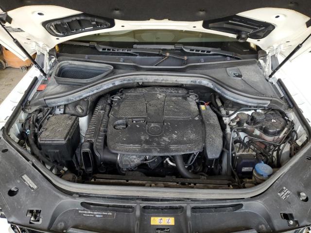 4JGDA5HB2FA510382 - 2015 MERCEDES-BENZ ML 350 4MATIC WHITE photo 12