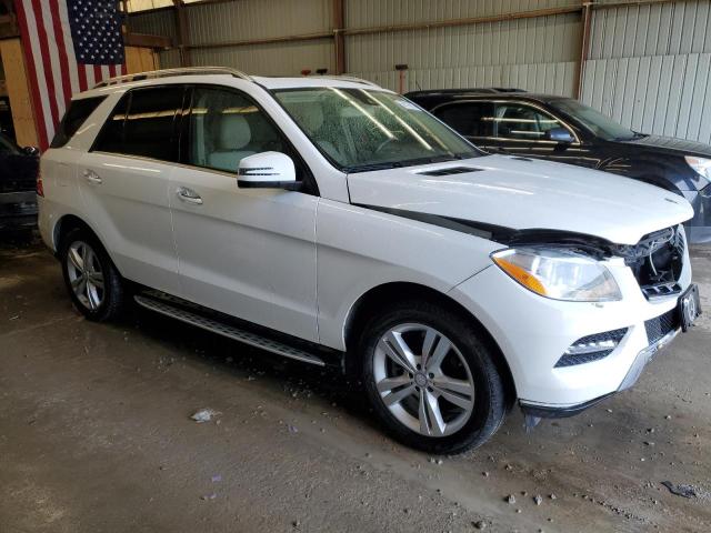 4JGDA5HB2FA510382 - 2015 MERCEDES-BENZ ML 350 4MATIC WHITE photo 4