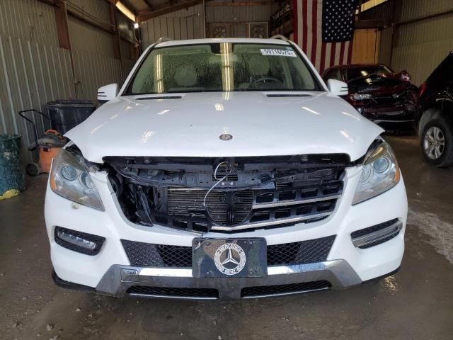 4JGDA5HB2FA510382 - 2015 MERCEDES-BENZ ML 350 4MATIC WHITE photo 5
