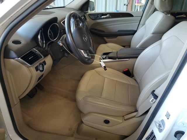 4JGDA5HB2FA510382 - 2015 MERCEDES-BENZ ML 350 4MATIC WHITE photo 7