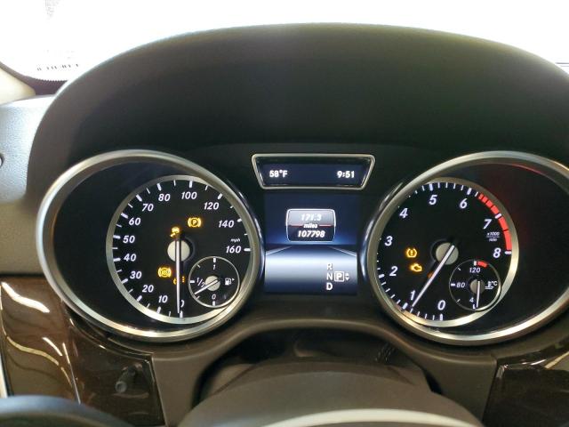 4JGDA5HB2FA510382 - 2015 MERCEDES-BENZ ML 350 4MATIC WHITE photo 9