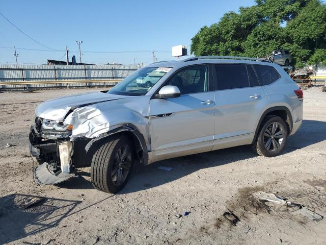 1V2SR2CAXKC532256 - 2019 VOLKSWAGEN ATLAS SEL SILVER photo 1