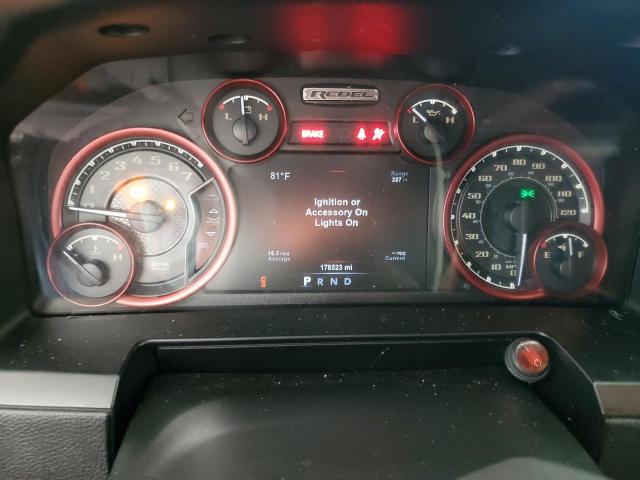 1C6RR7YT5HS572564 - 2017 RAM 1500 REBEL GRAY photo 9