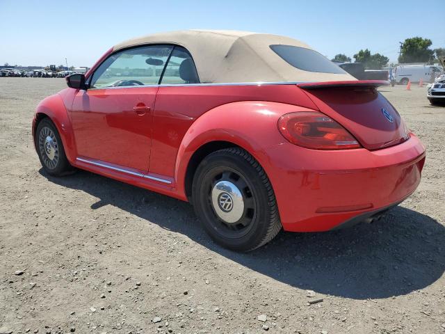 3VW5P7AT3EM802093 - 2014 VOLKSWAGEN BEETLE RED photo 2