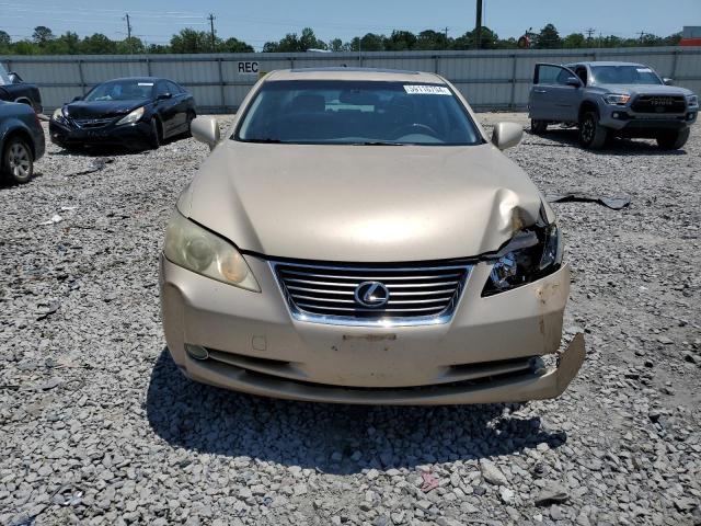 JTHBJ46G572132895 - 2007 LEXUS ES 350 GOLD photo 5