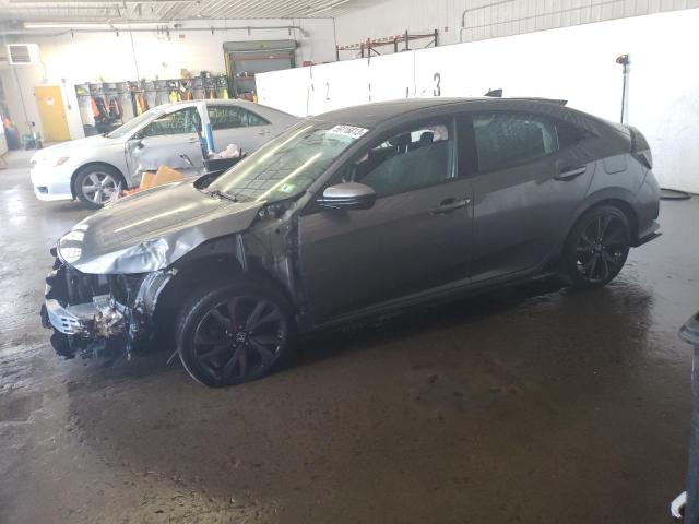 SHHFK7H40JU408102 - 2018 HONDA CIVIC SPORT 灰色 照片 1