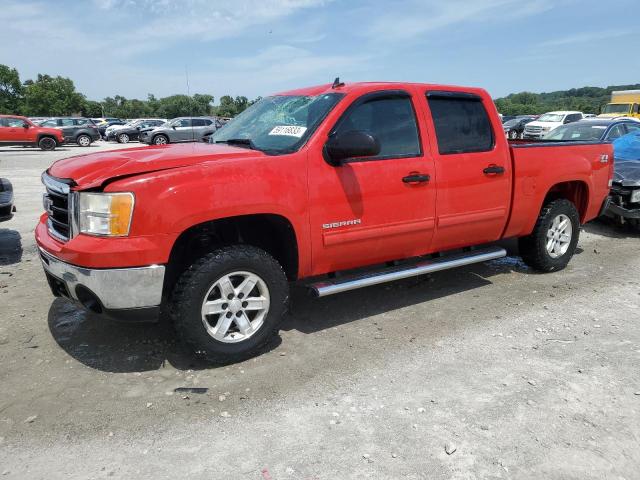 3GTRKVE3XAG170610 - 2010 GMC SIERRA K1500 SLE RED photo 1