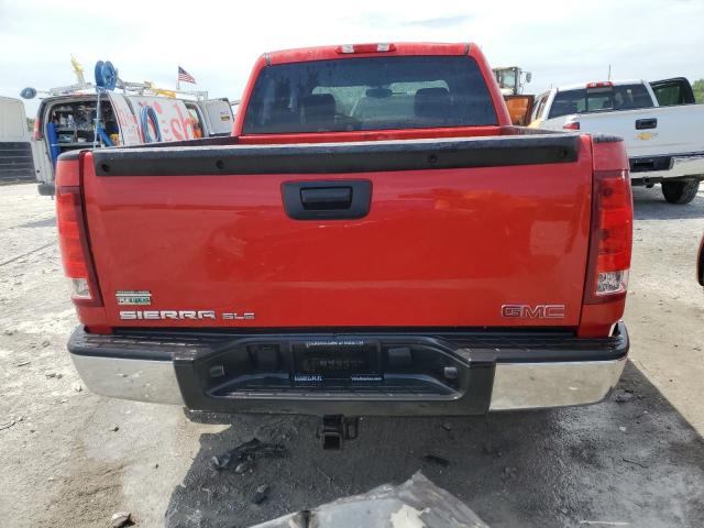 3GTRKVE3XAG170610 - 2010 GMC SIERRA K1500 SLE RED photo 6