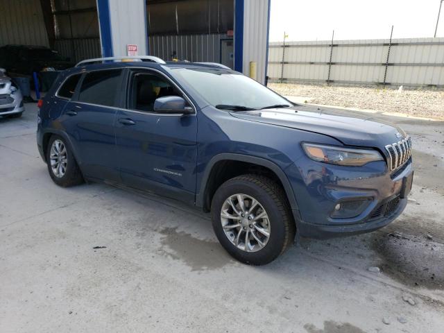 1C4PJMMX8MD101487 - 2021 JEEP CHEROKEE LATITUDE LUX BLUE photo 4